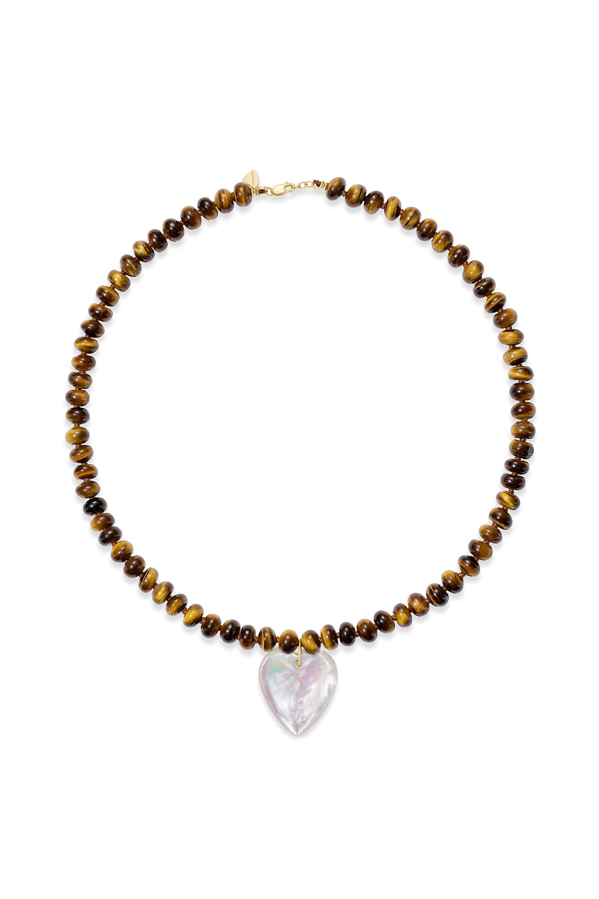 Tiger's Eye Beaded Necklace