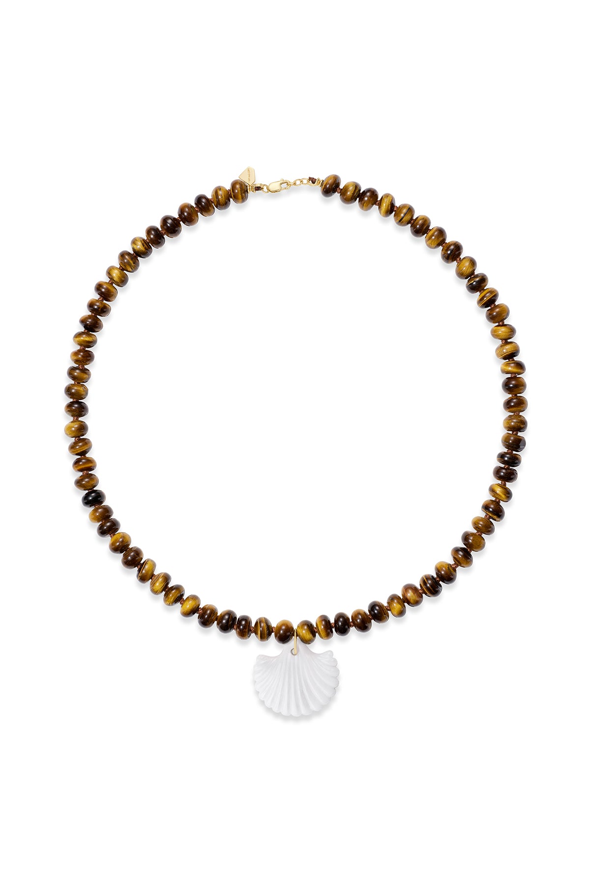 Tiger's Eye Beaded Necklace