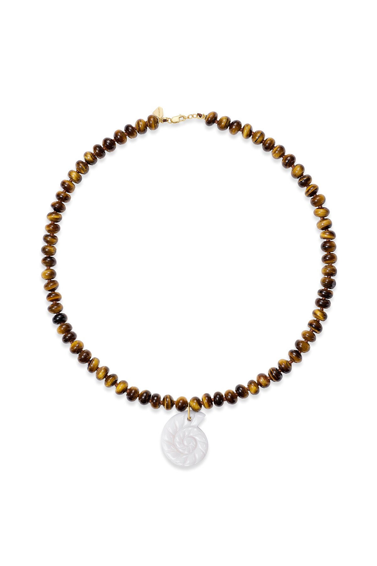 Tiger's Eye Beaded Necklace