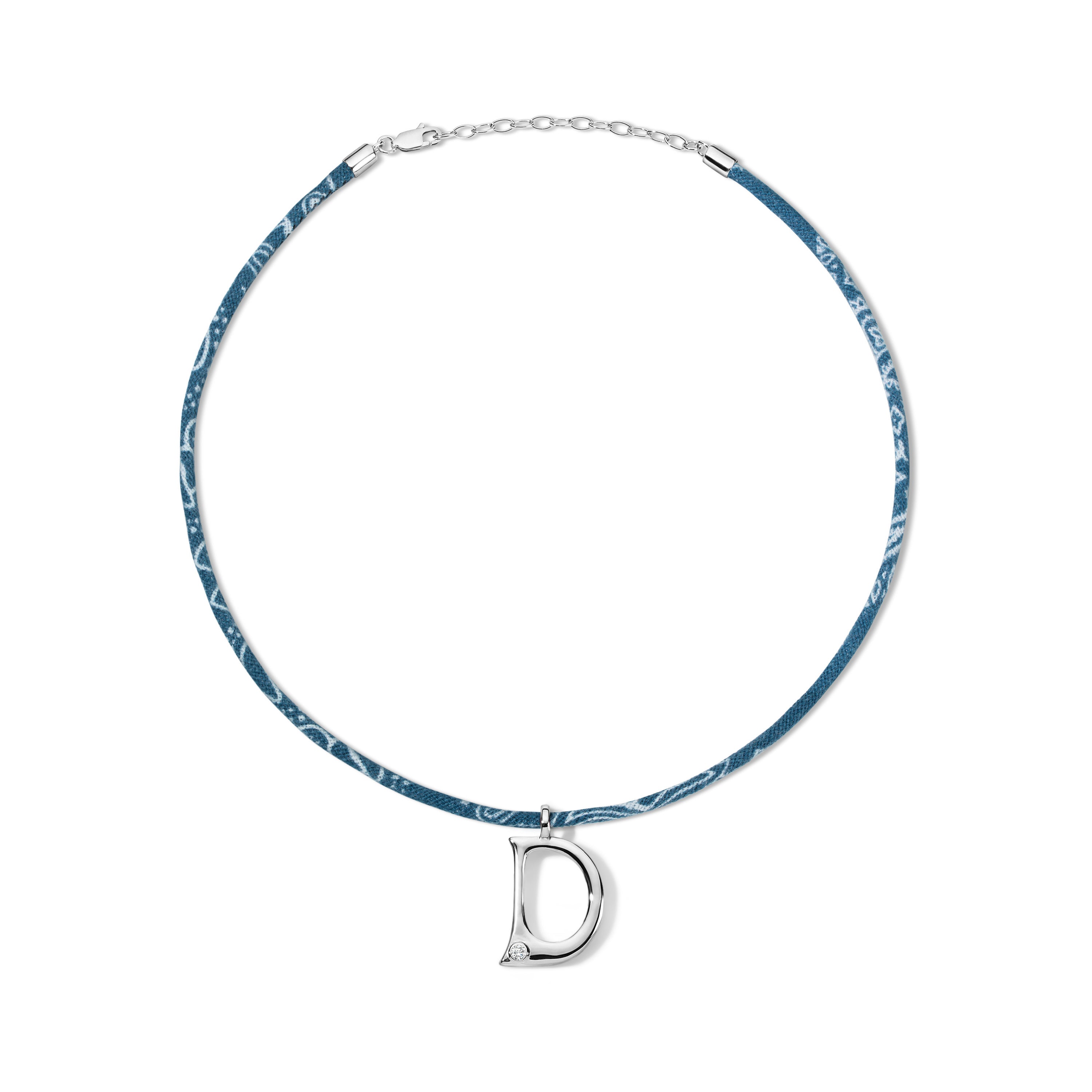 Edge Letter on Bandana Cord
