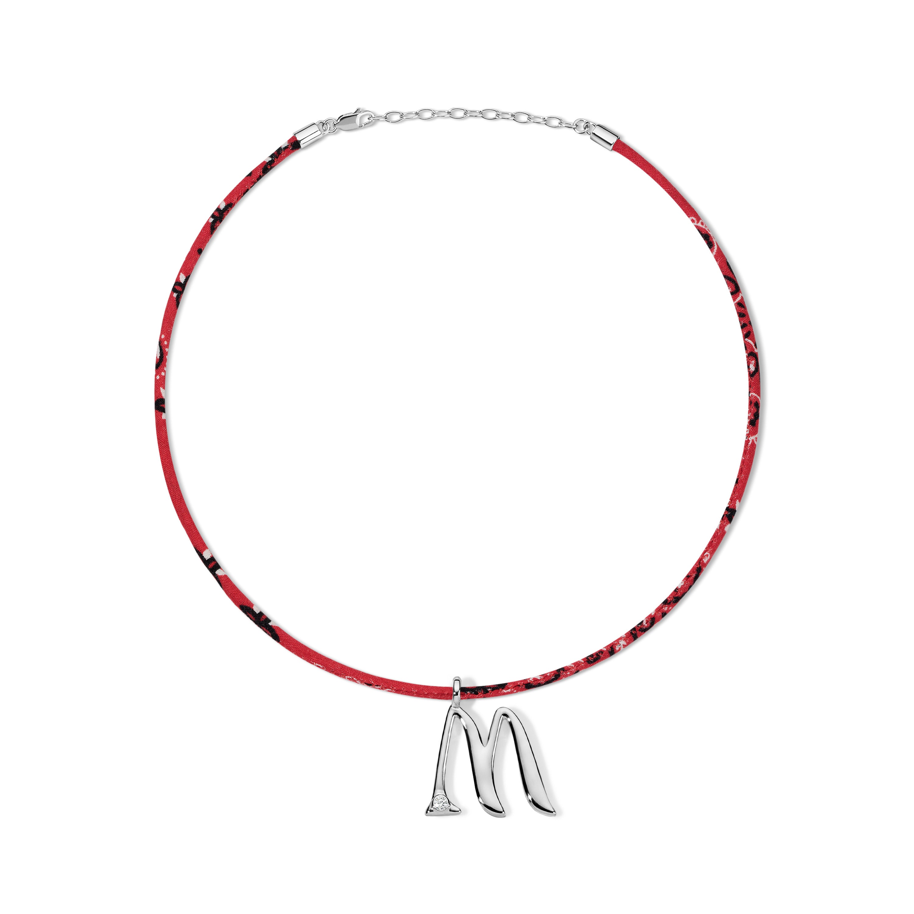 Edge Letter on Bandana Cord