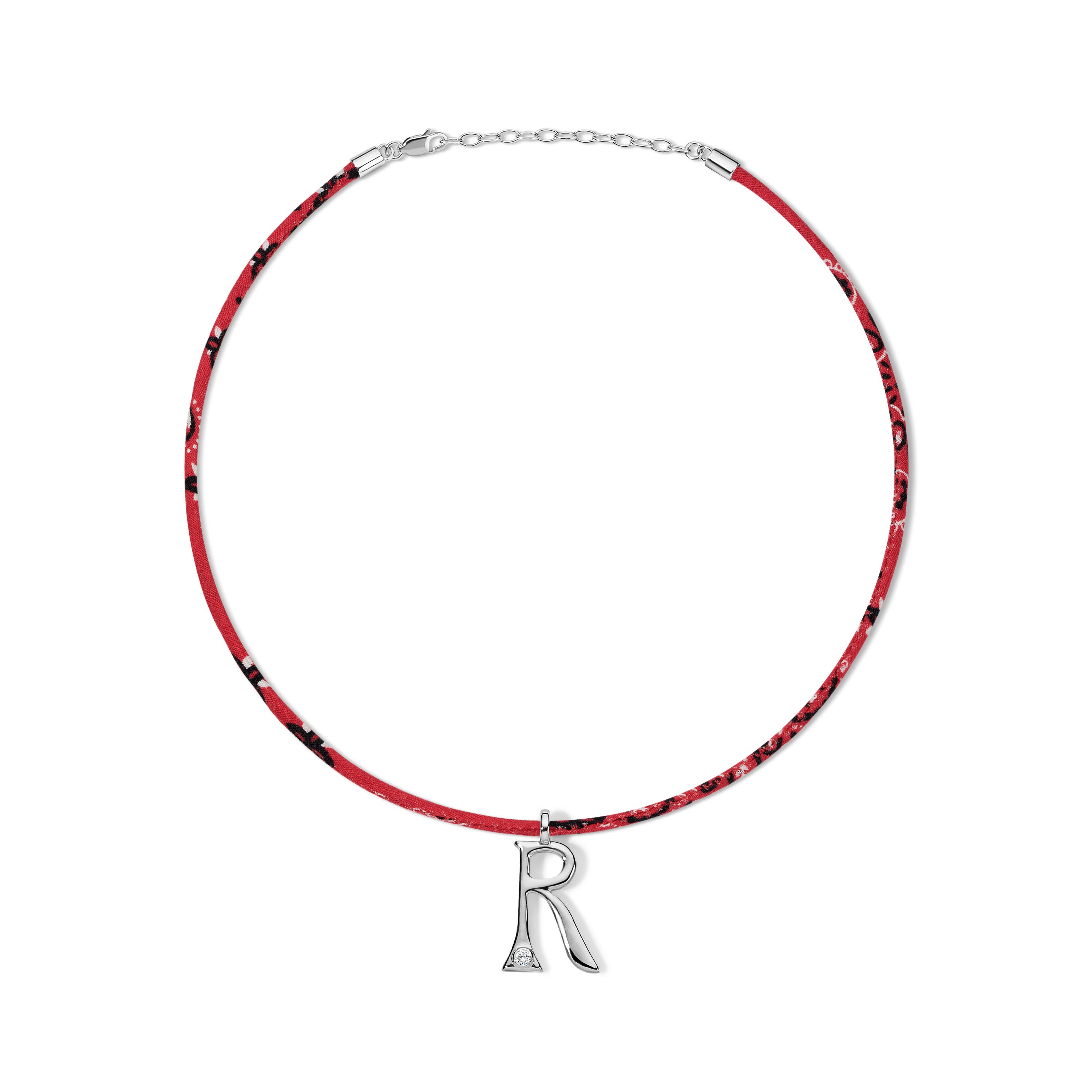 Edge Letter on Bandana Cord