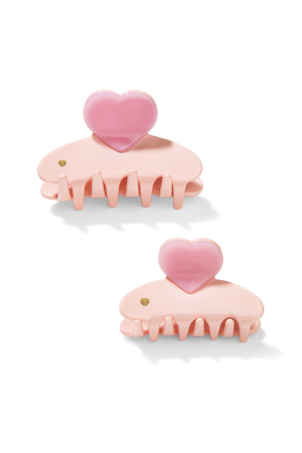 Heart Jelly Hair Clip Set