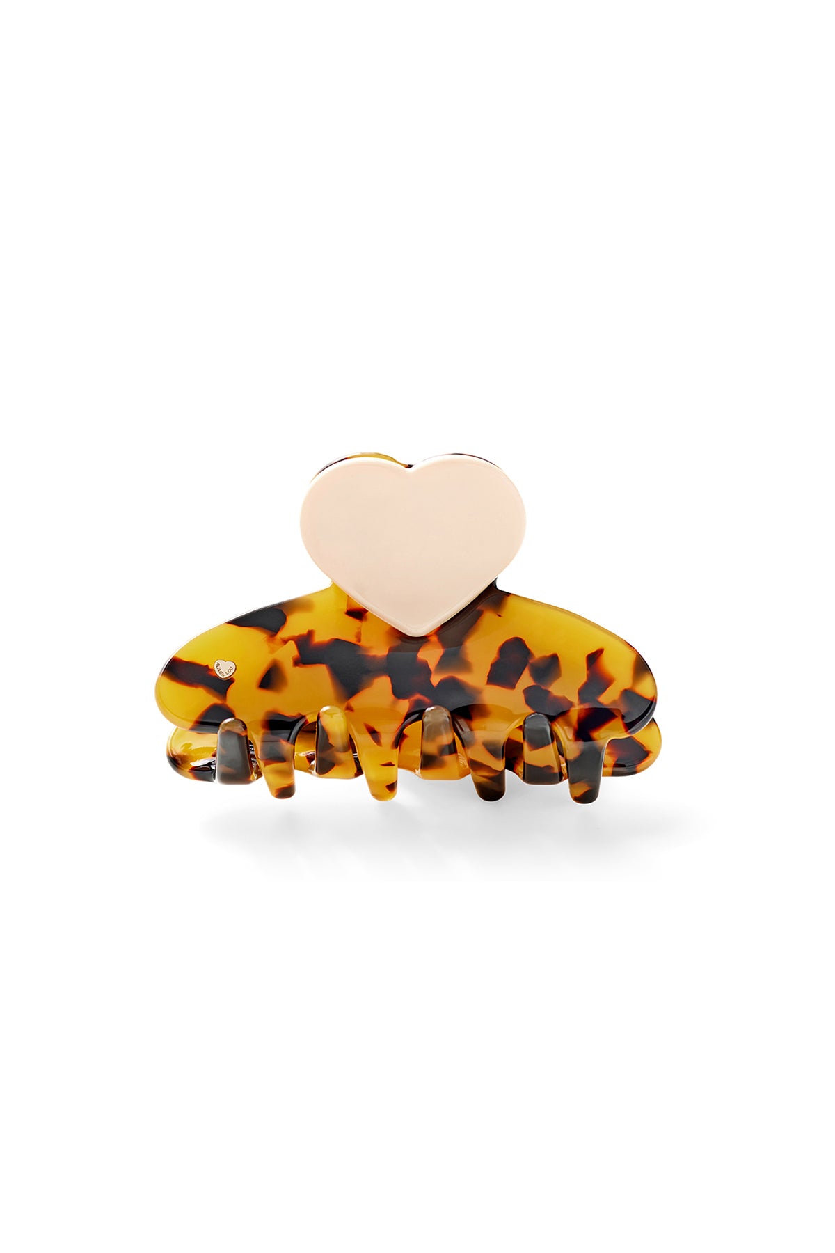 Medium Heart Jelly Hair Clip