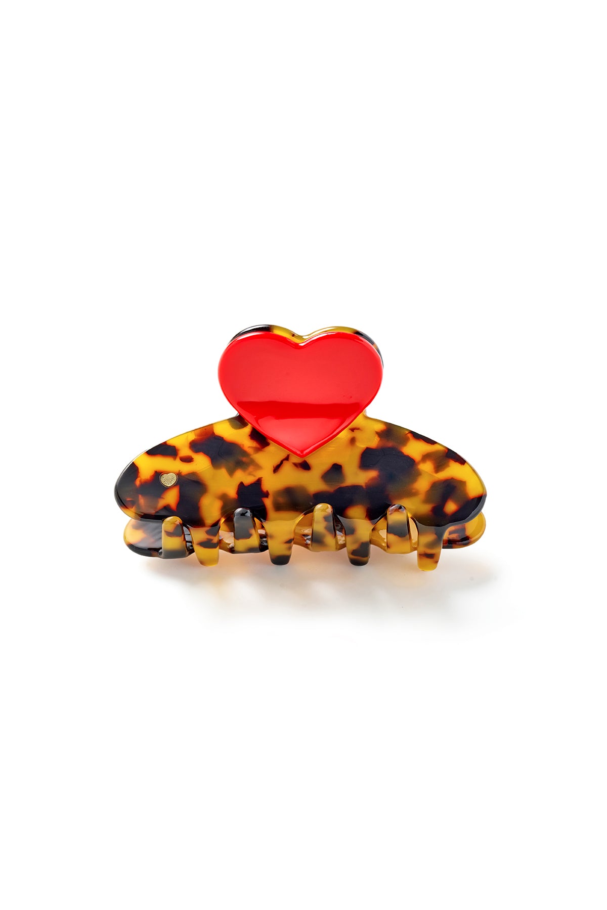Medium Heart Jelly Hair Clip