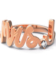 J / Rose Gold