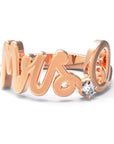 Q / Rose Gold