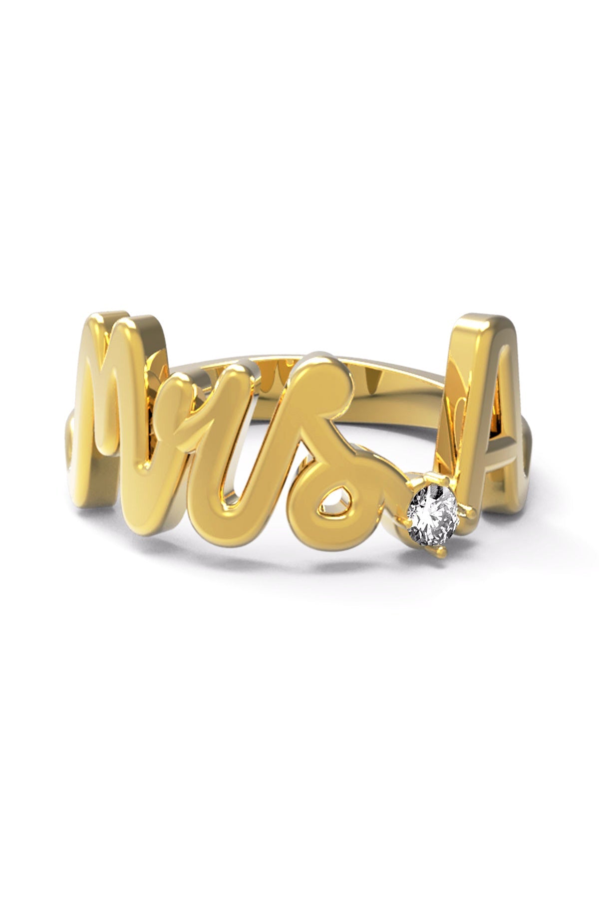Mrs. Ring (A-Z) 14K Gold | Alison Lou Mrs. Ring (A-Z) 14K Gold