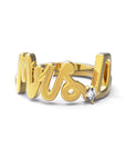 D / Yellow Gold / White Diamond