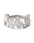 K / White Gold / White Diamond