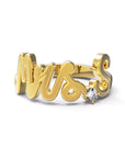 S / Yellow Gold / White Diamond
