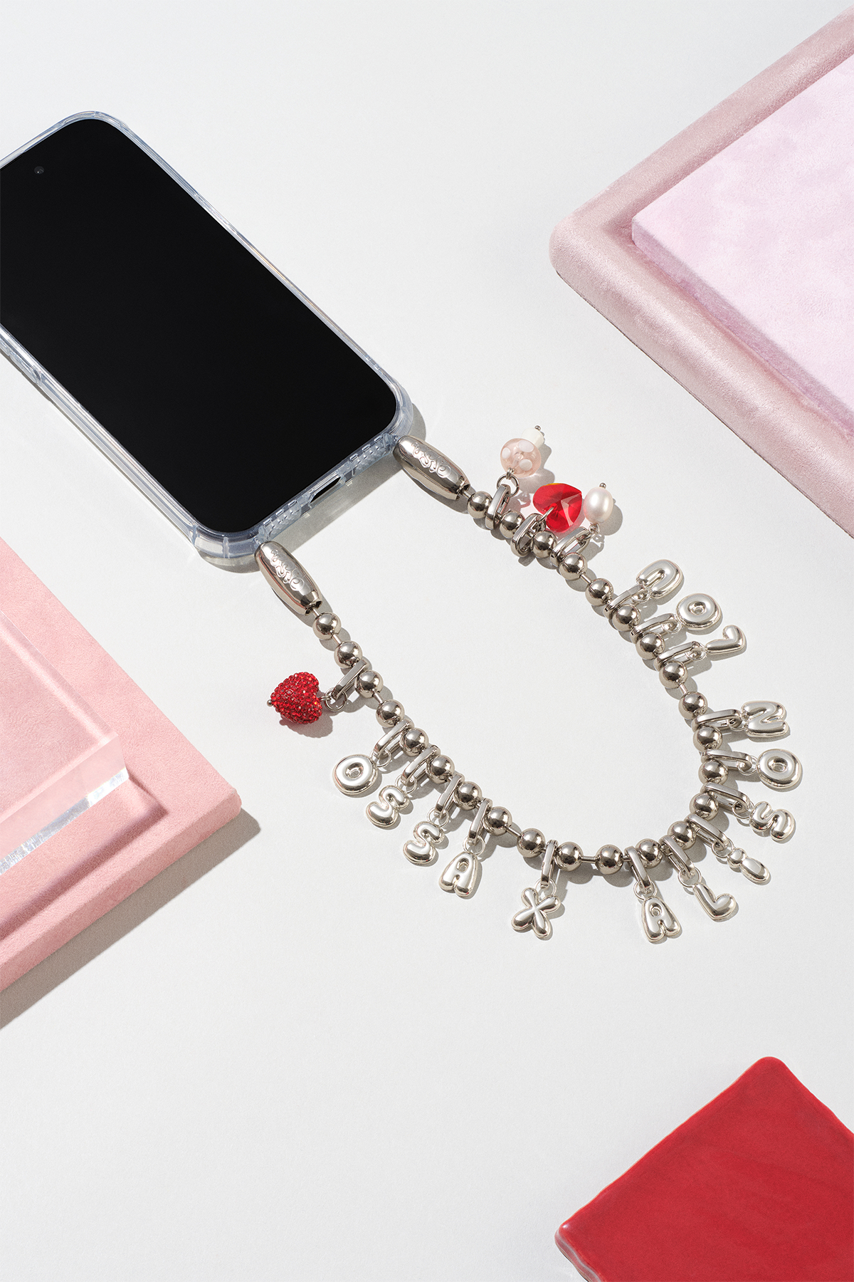 OSSA x Alison Lou Phone Case + Wristlet