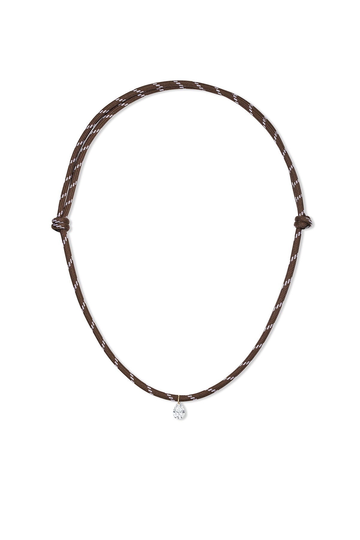 Diamond Paracord Necklace Diamond Paracord Necklace – Alison Lou