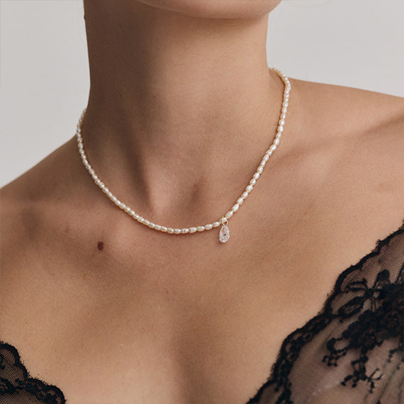 additional — Pearl Drip Necklace