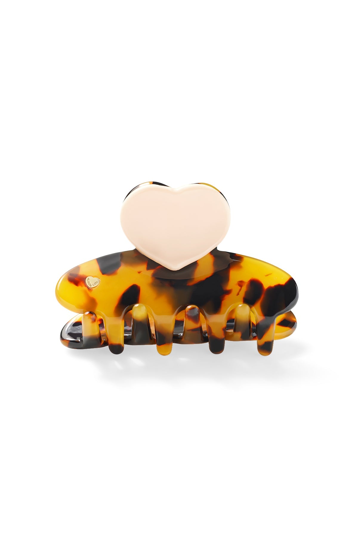 Small Heart Jelly Hair Clip