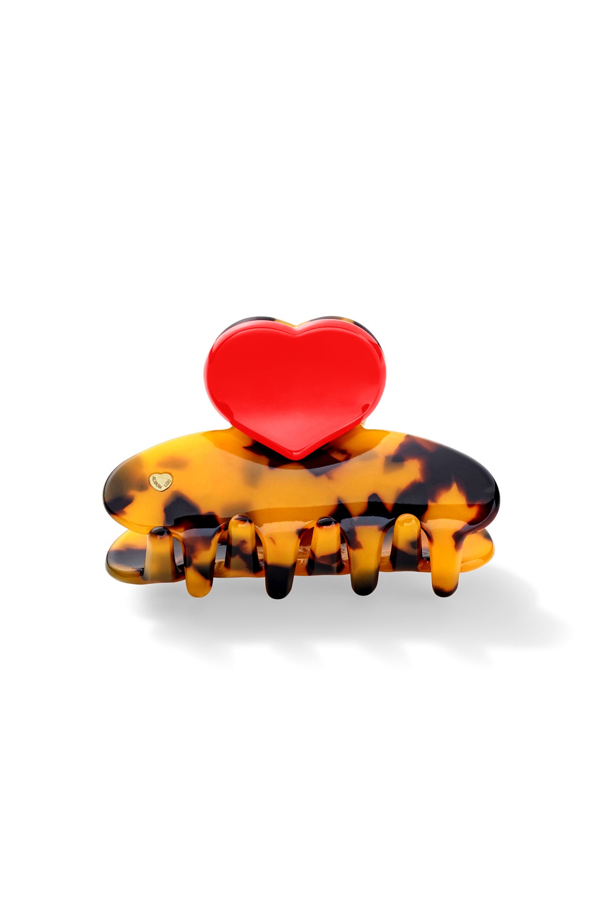 Small Heart Jelly Hair Clip