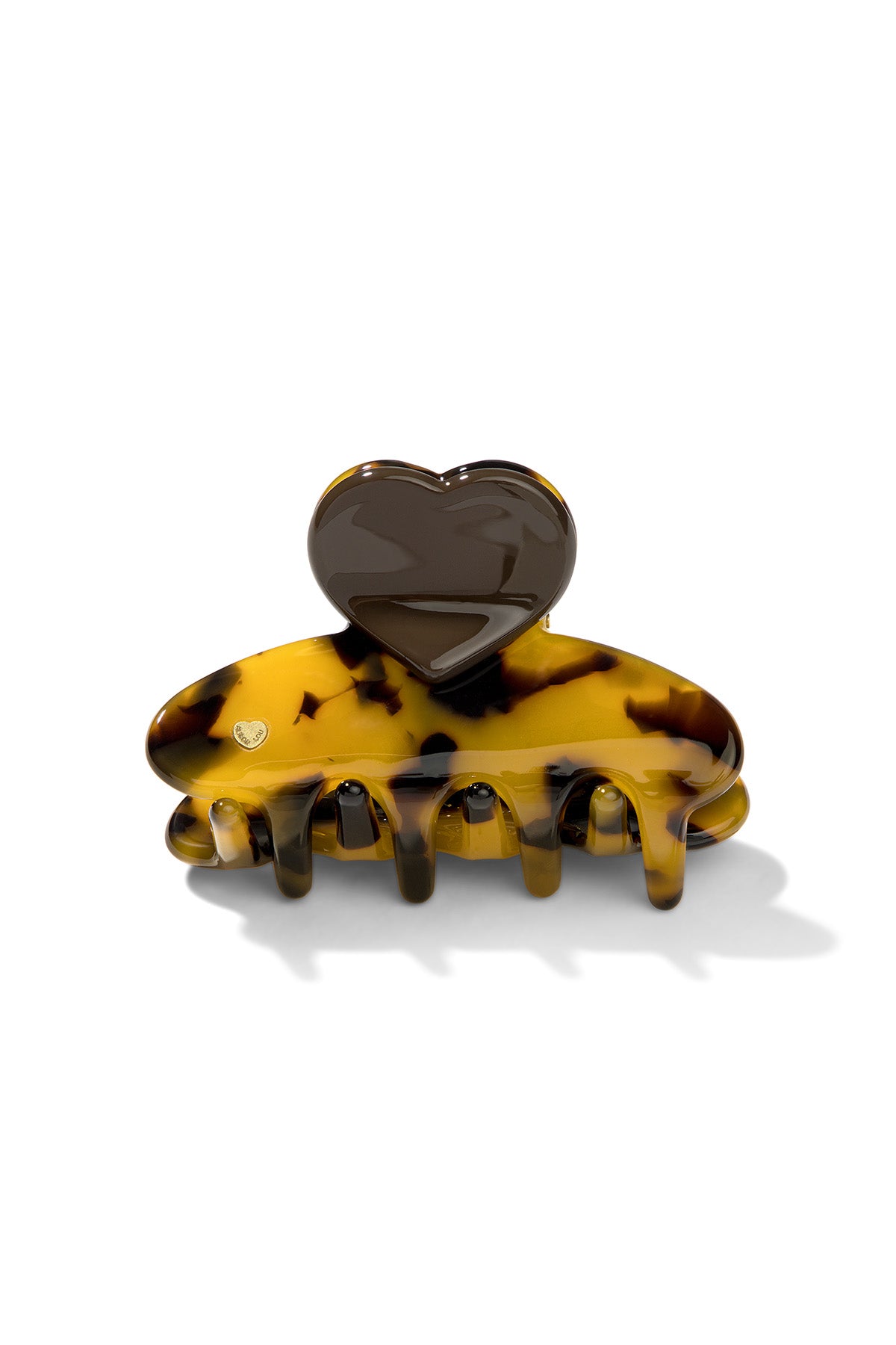 Small Heart Jelly Hair Clip