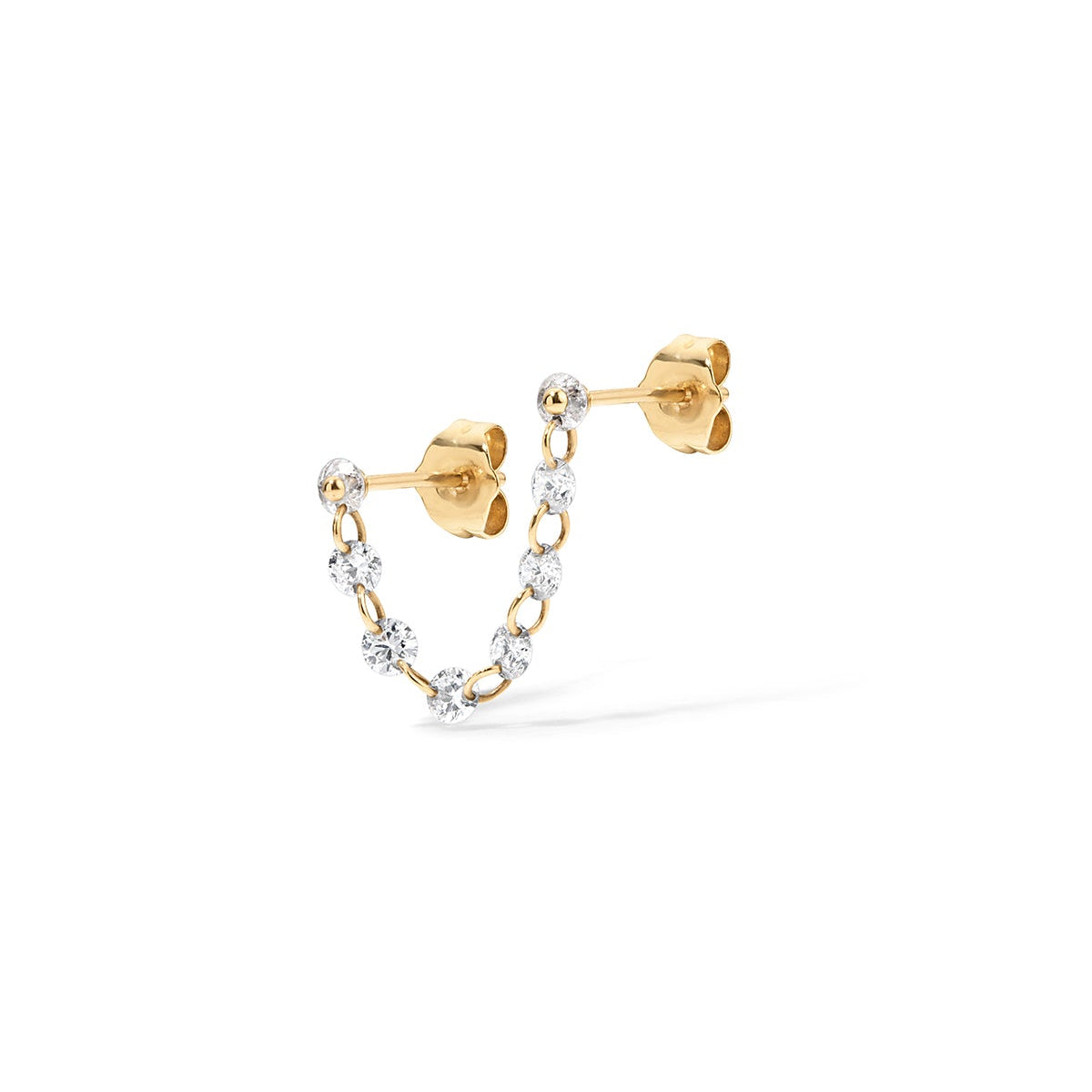 The Short Thread Earring