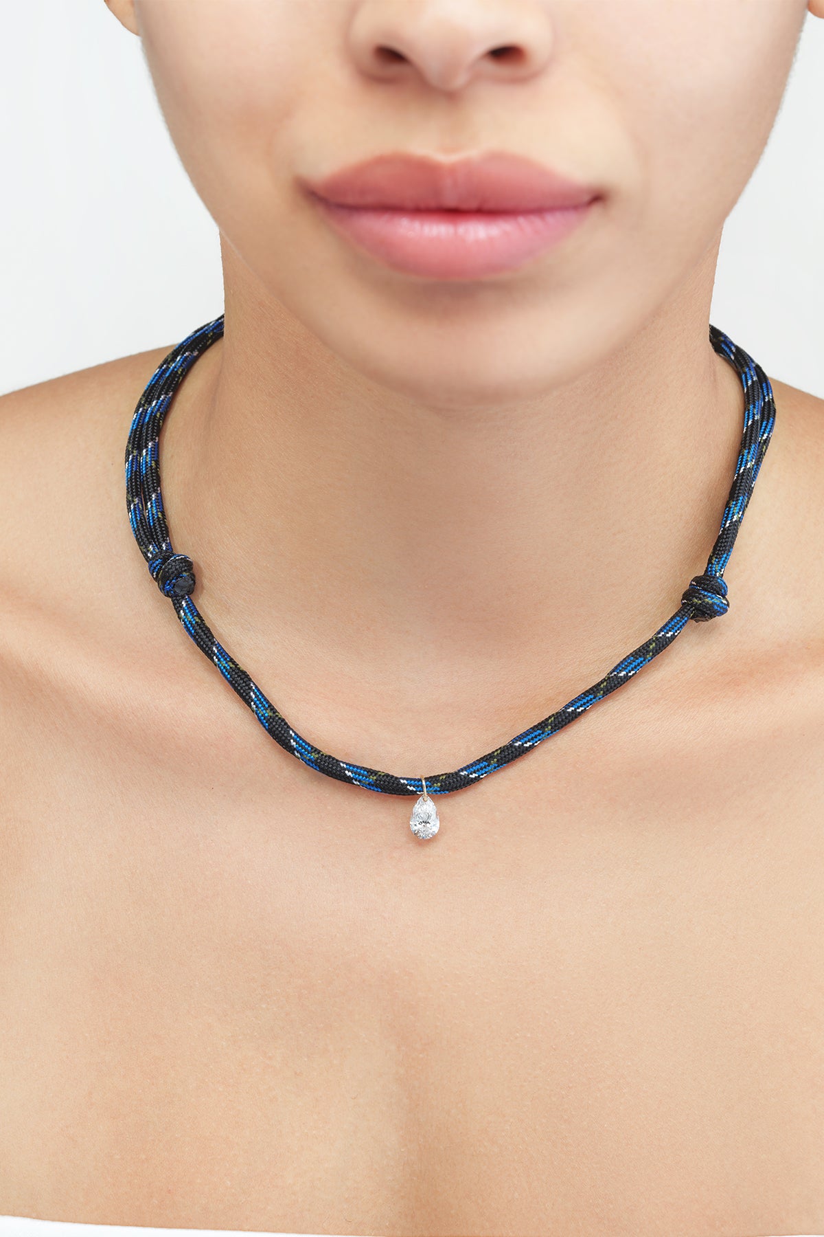 Diamond Paracord Necklace