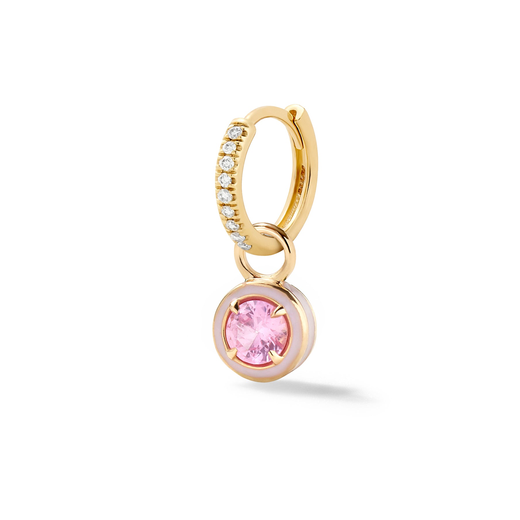 Pink Sapphire / Diamond