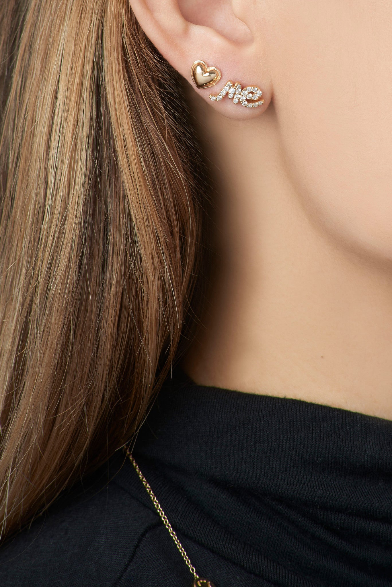 Heart Stud Heart Stud – Alison Lou - Main Image