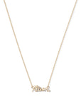 Mini Custom Word Necklace