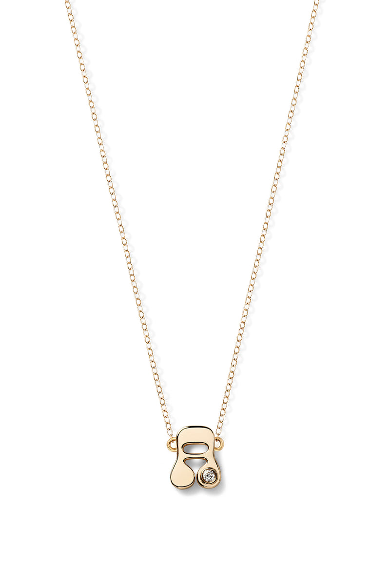 Alison Lou アリソンルー　レターネックレス　定価14万円位 Alison Lou アリソンルー レターネックレス 定価14万円位 - メルカリ