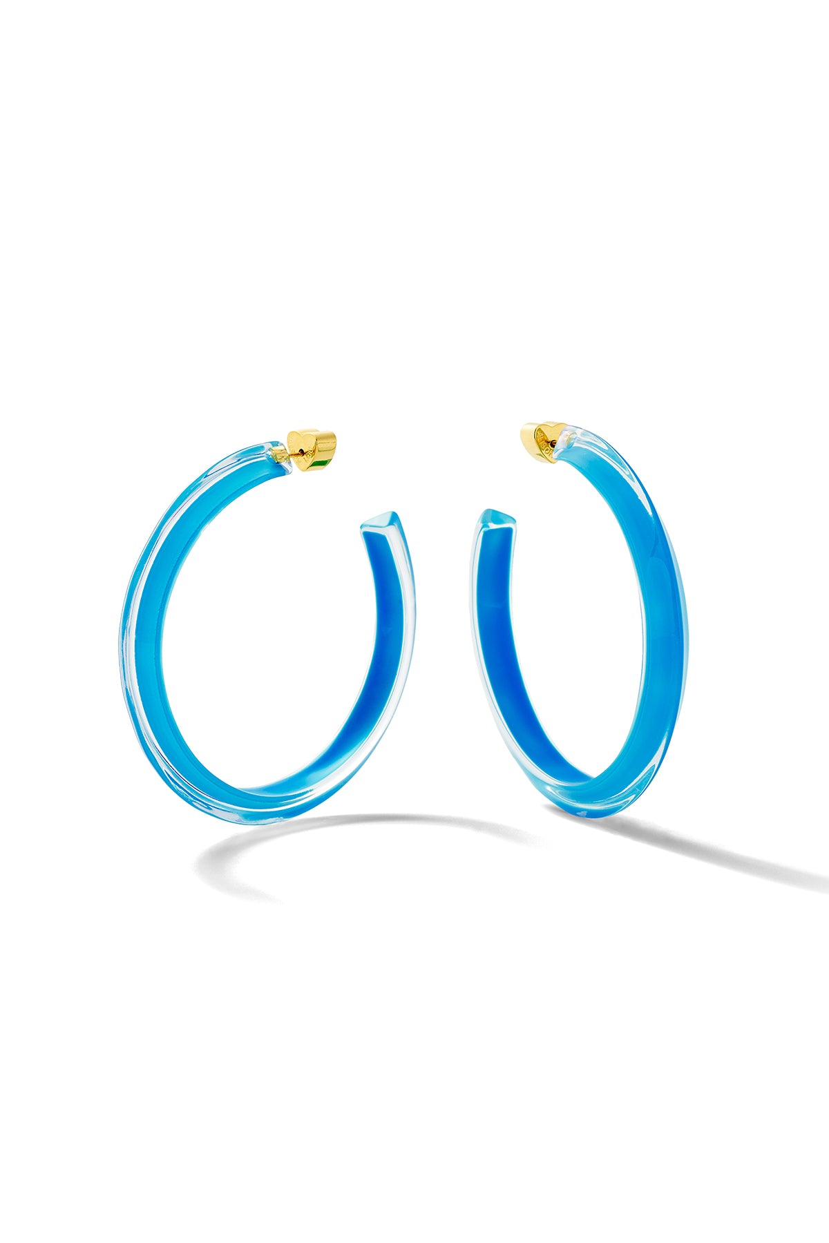 Neon Medium Jelly Hoops