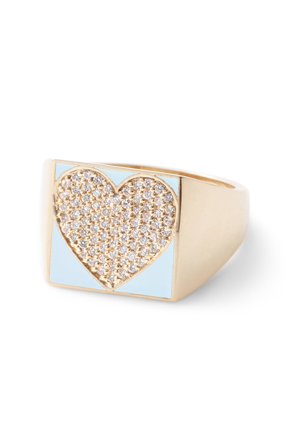 SuperLou Diamond Heart Ring