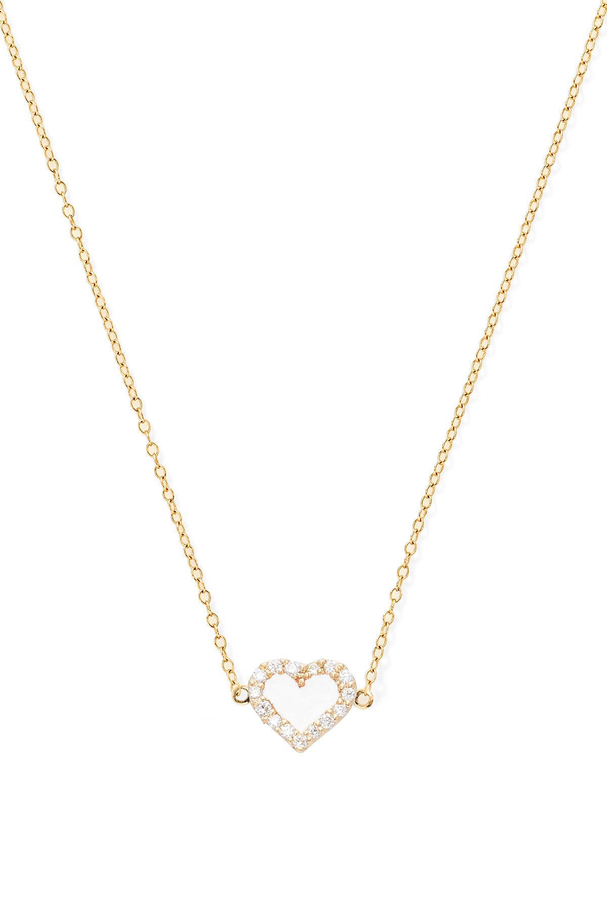 Heart Diamond Necklace