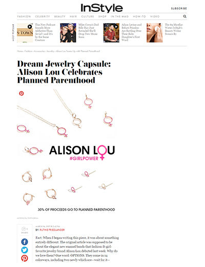 InStyle: Girl Power Necklace