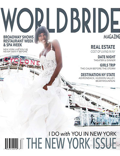 World Bride Magazine: Enamel Daisy Stud