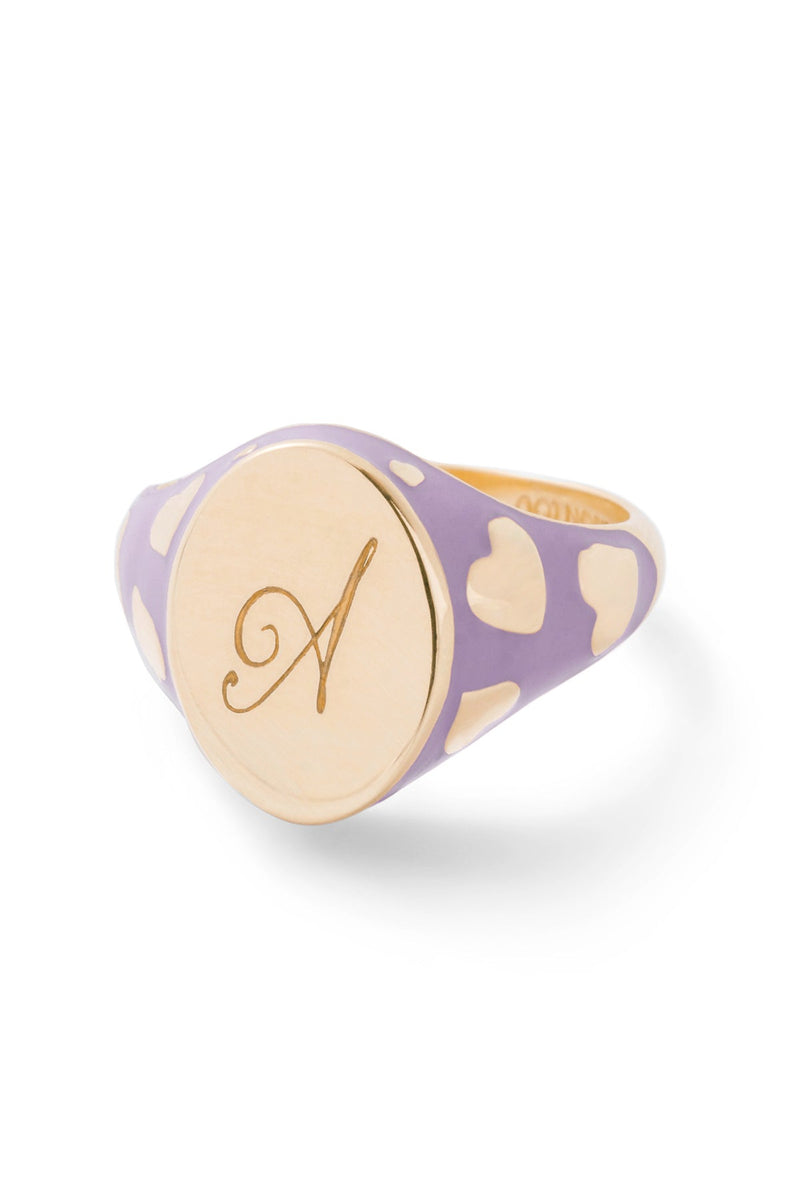 Amour Signet Ring - In Stock