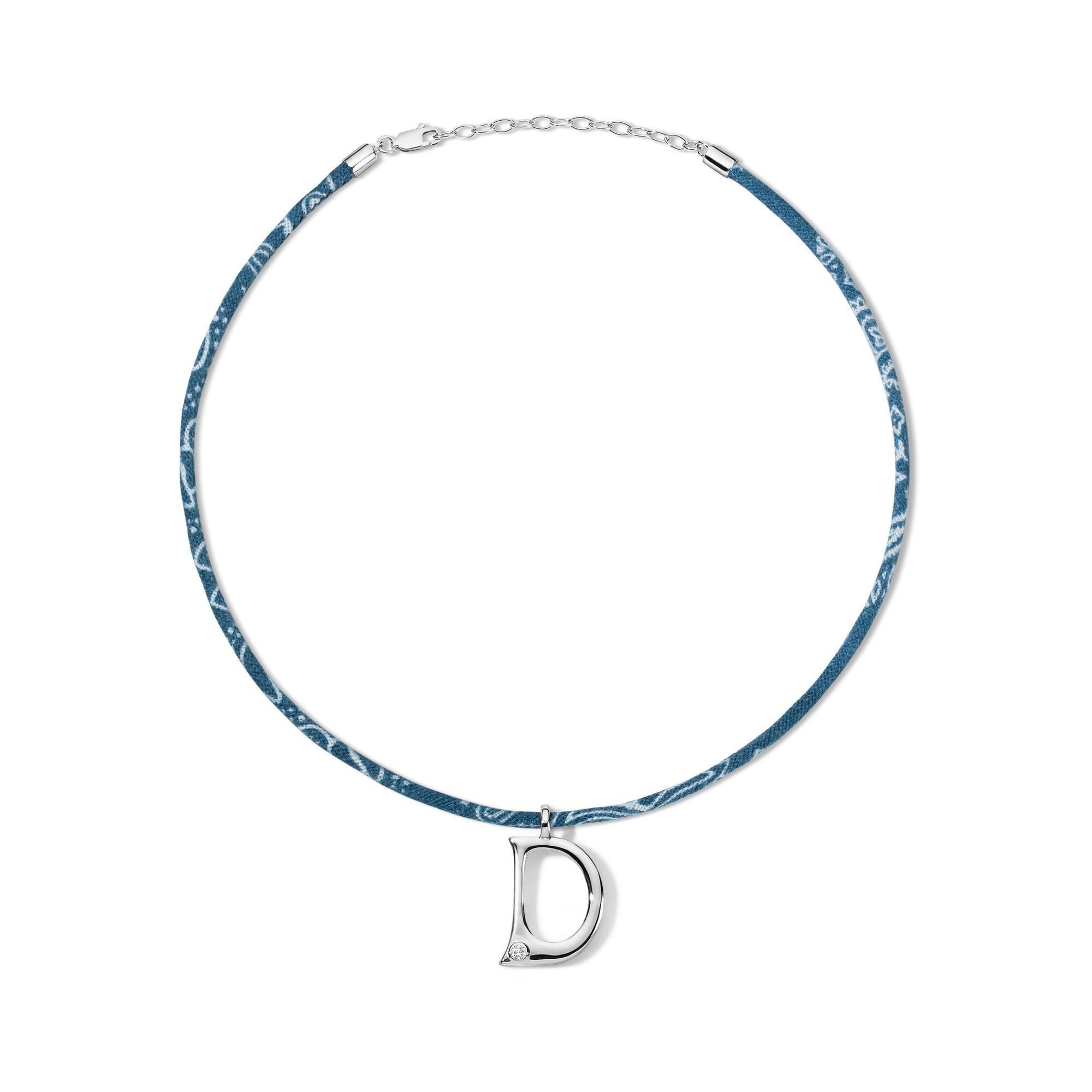 Edge Letter on Bandana Cord