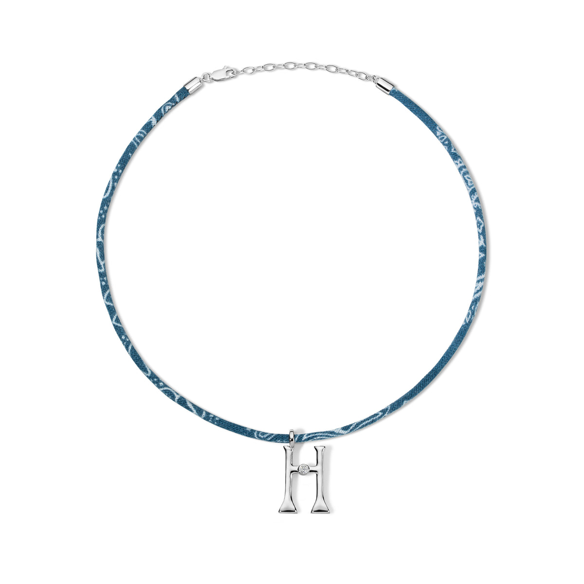 Edge Letter on Bandana Cord