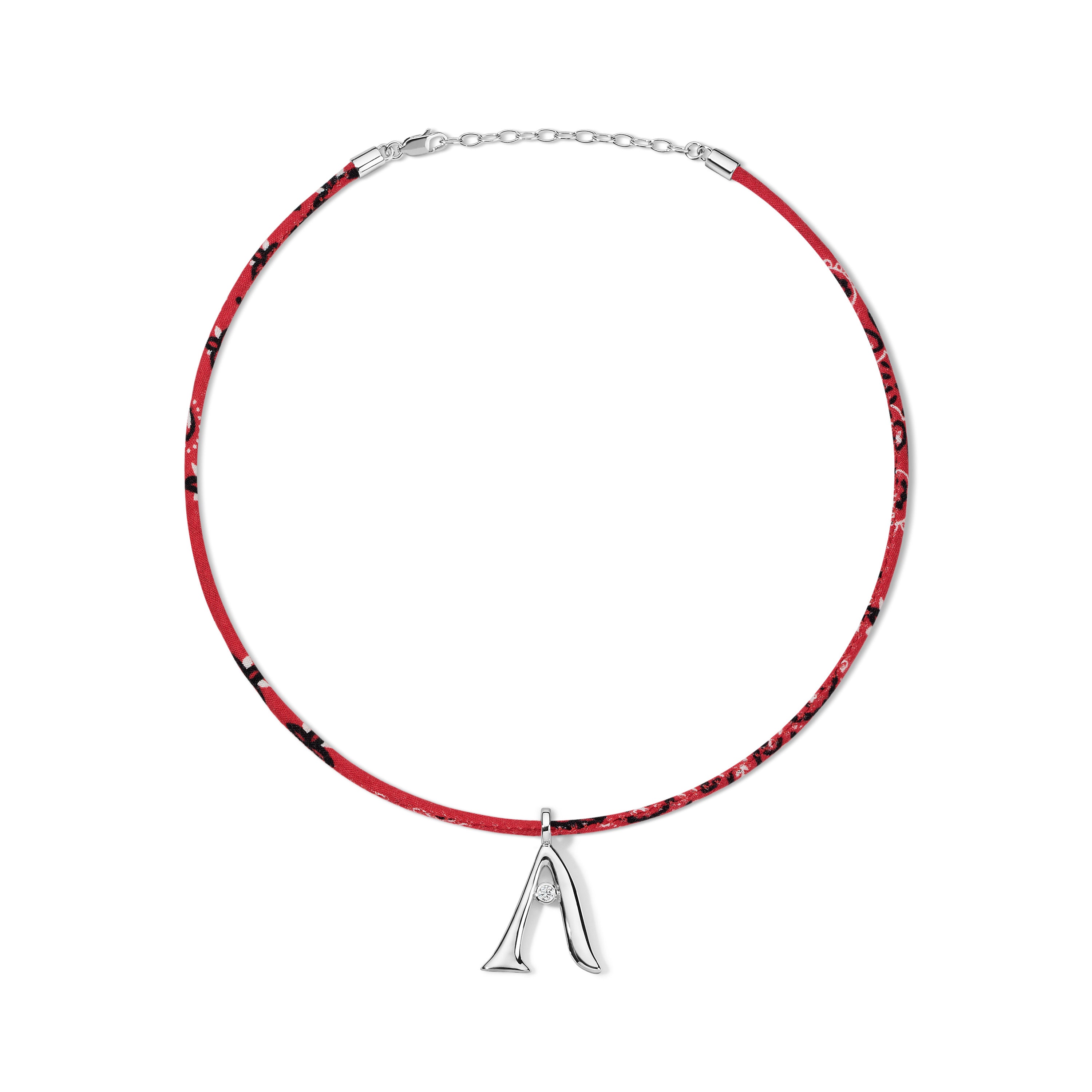 Edge Letter on Bandana Cord