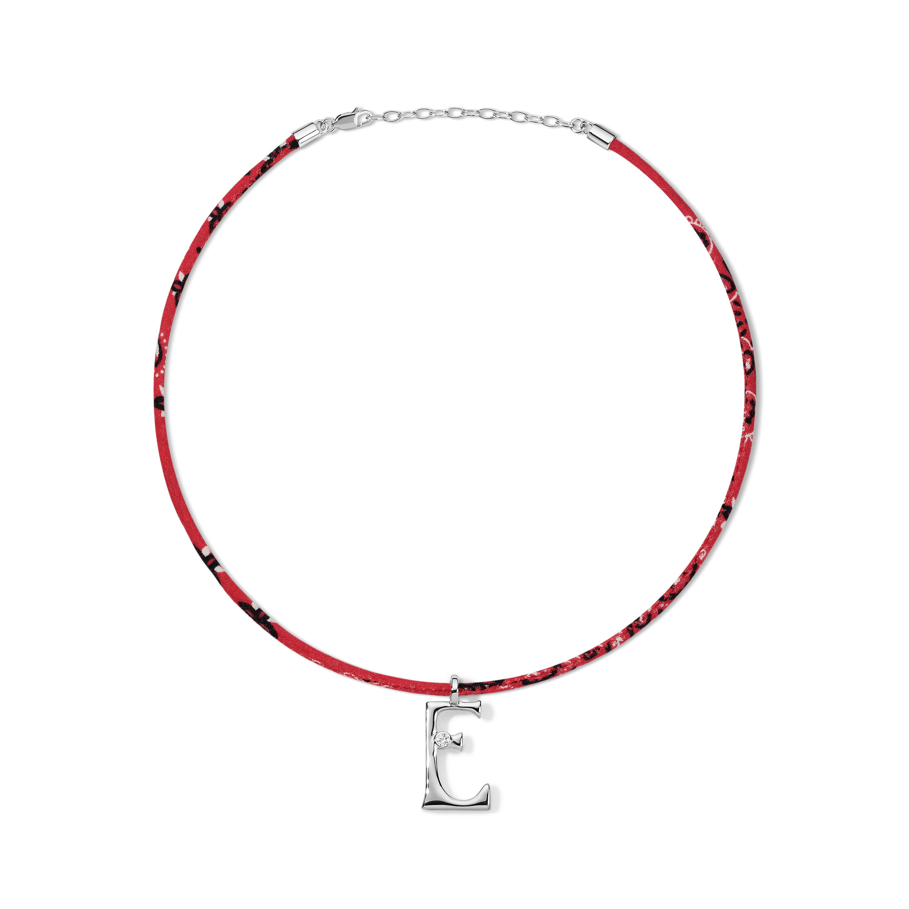 Edge Letter on Bandana Cord