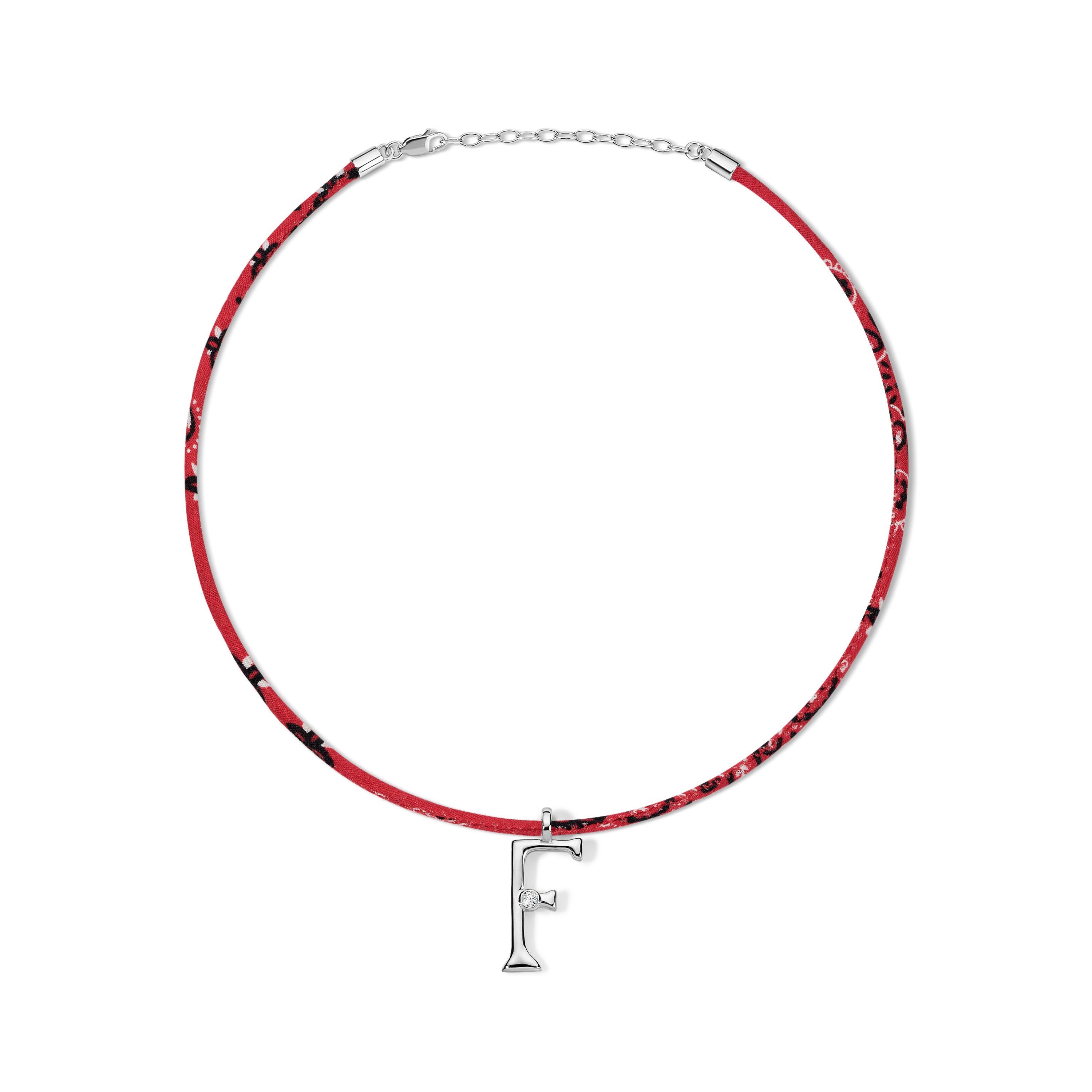 Edge Letter on Bandana Cord