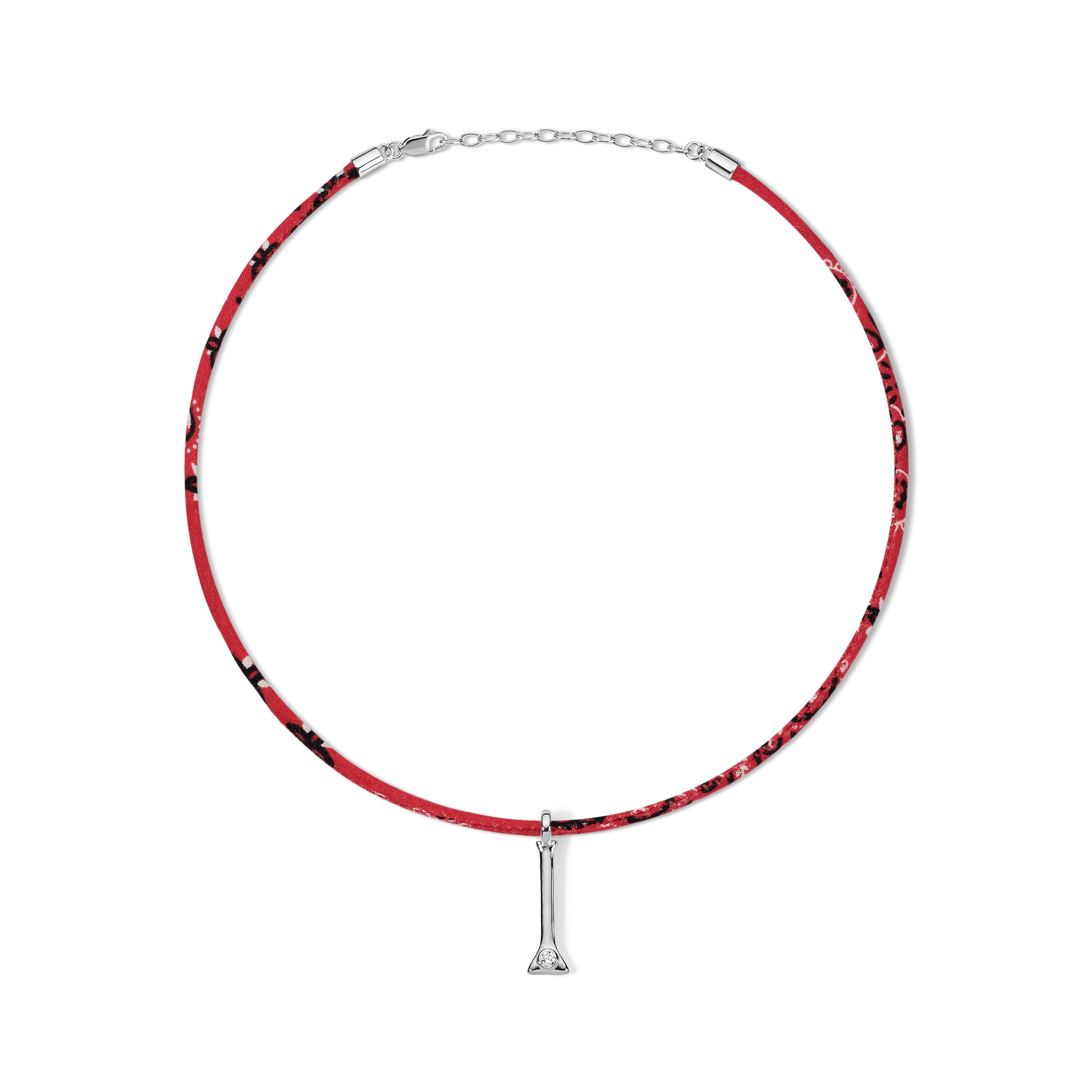Edge Letter on Bandana Cord