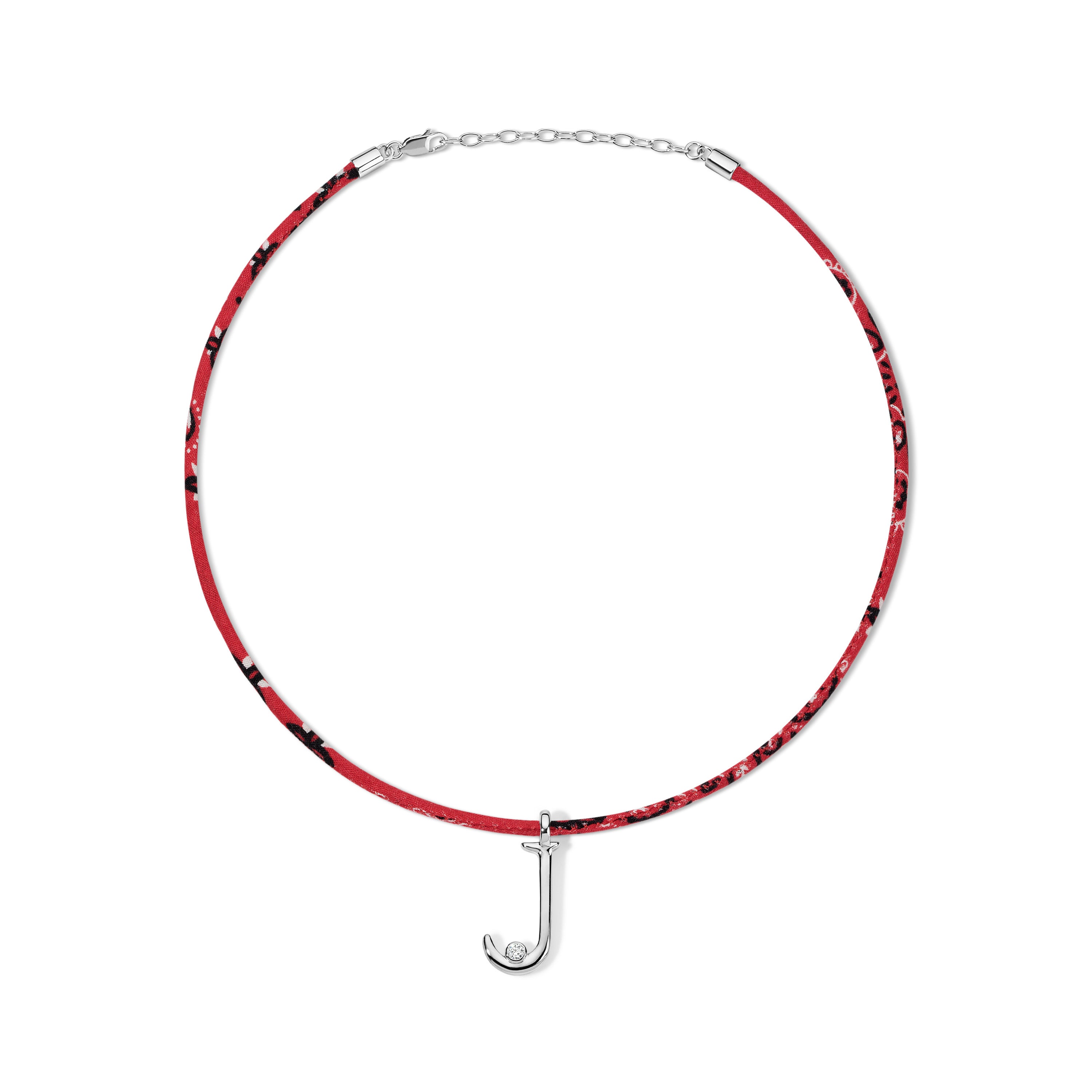 Edge Letter on Bandana Cord