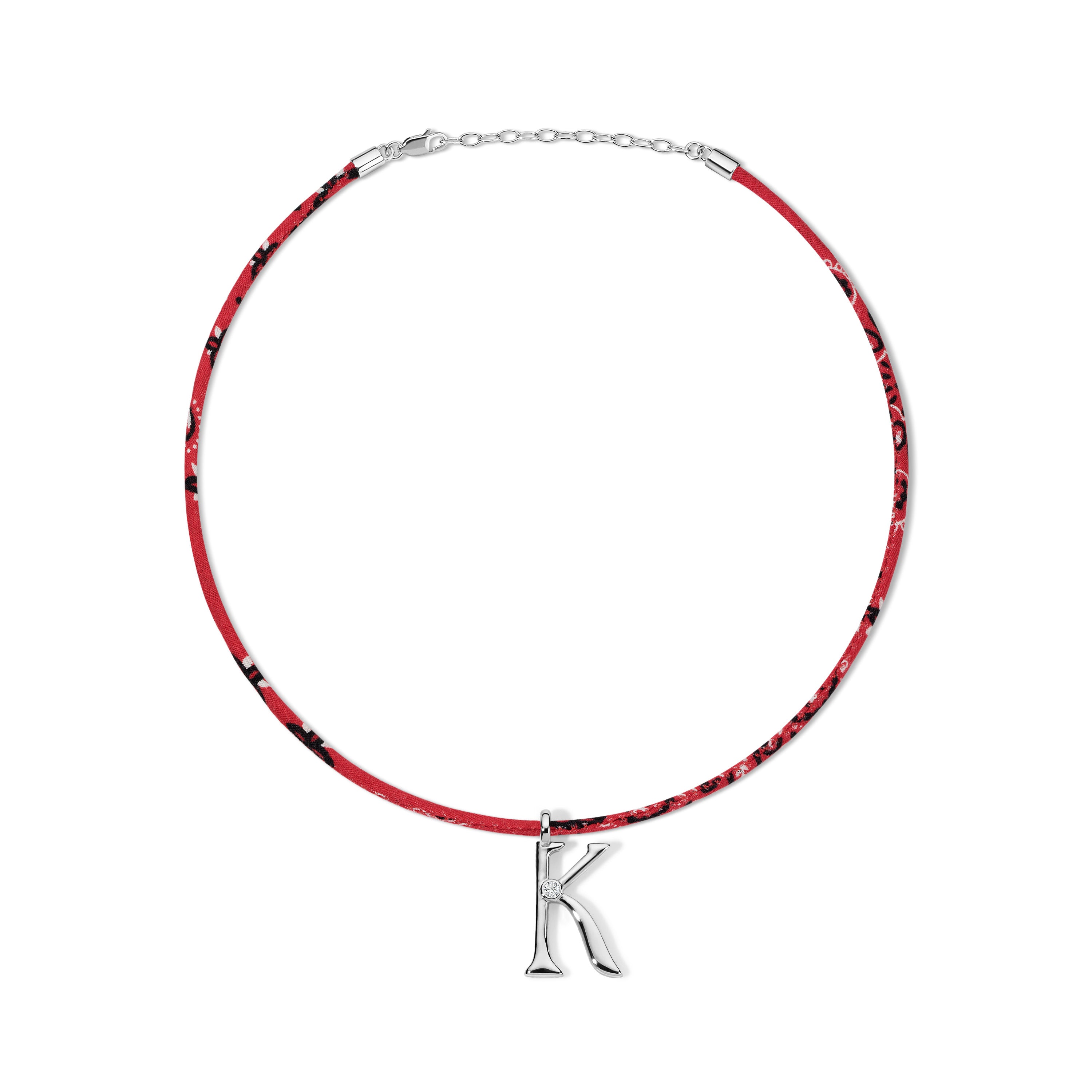 Edge Letter on Bandana Cord