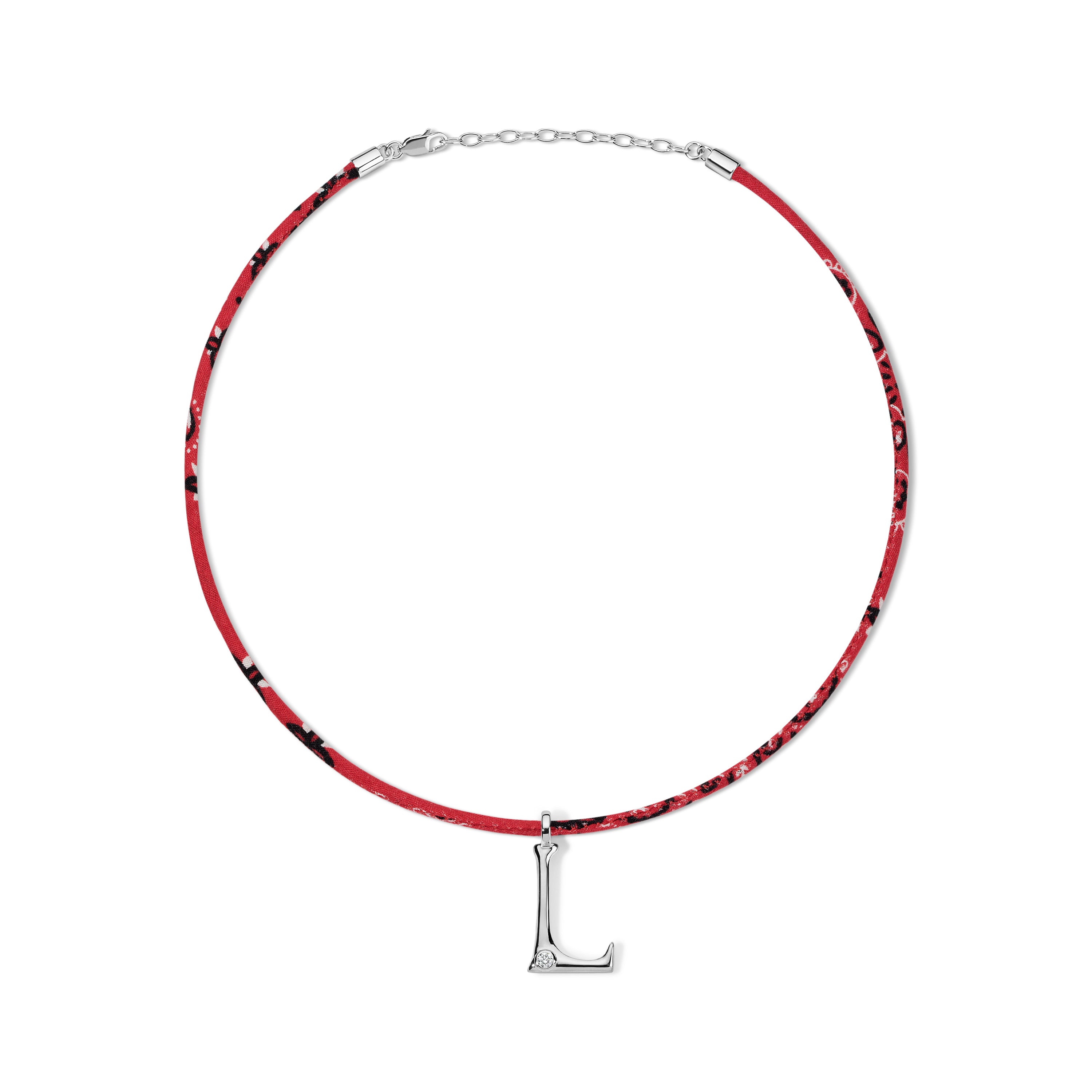 Edge Letter on Bandana Cord