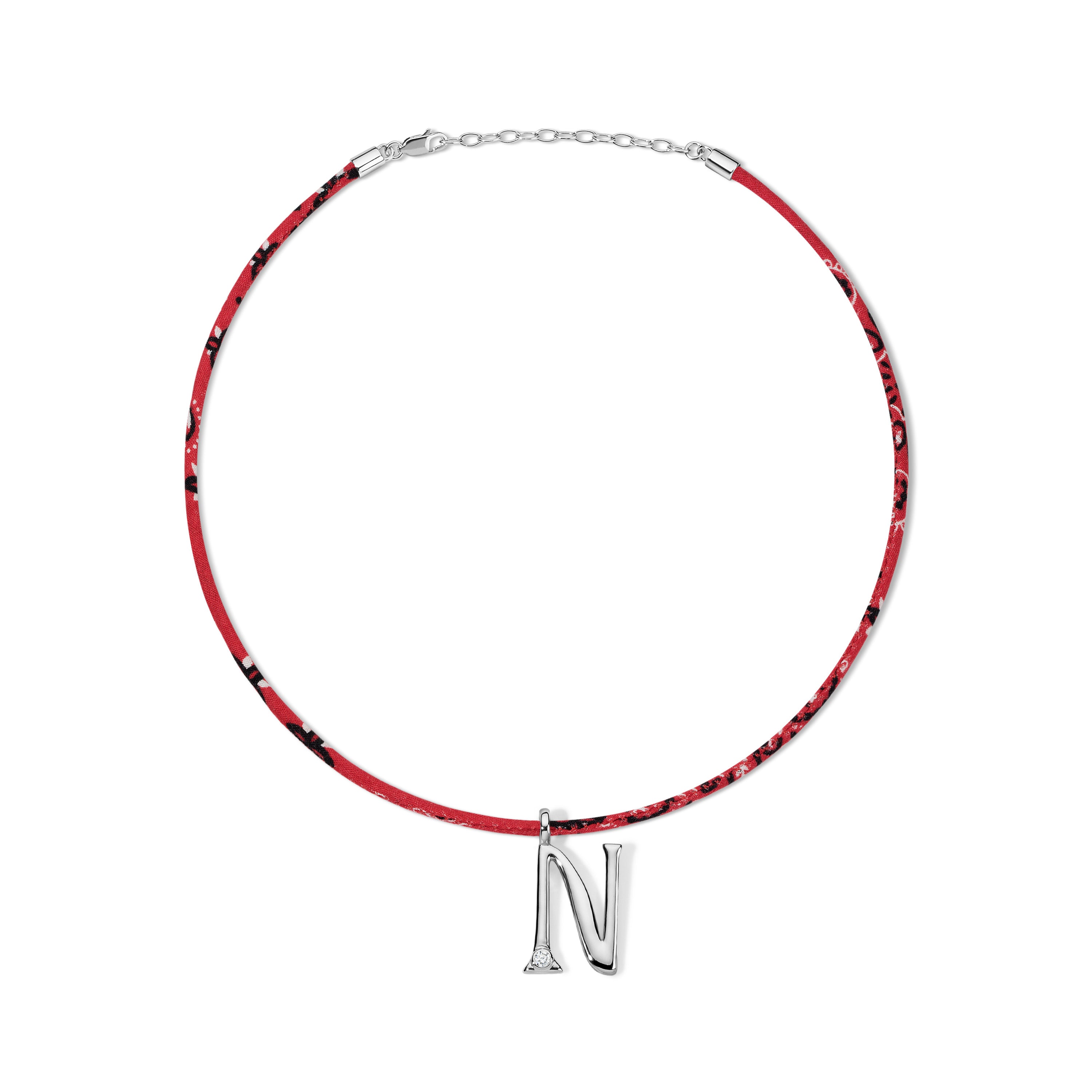 Edge Letter on Bandana Cord