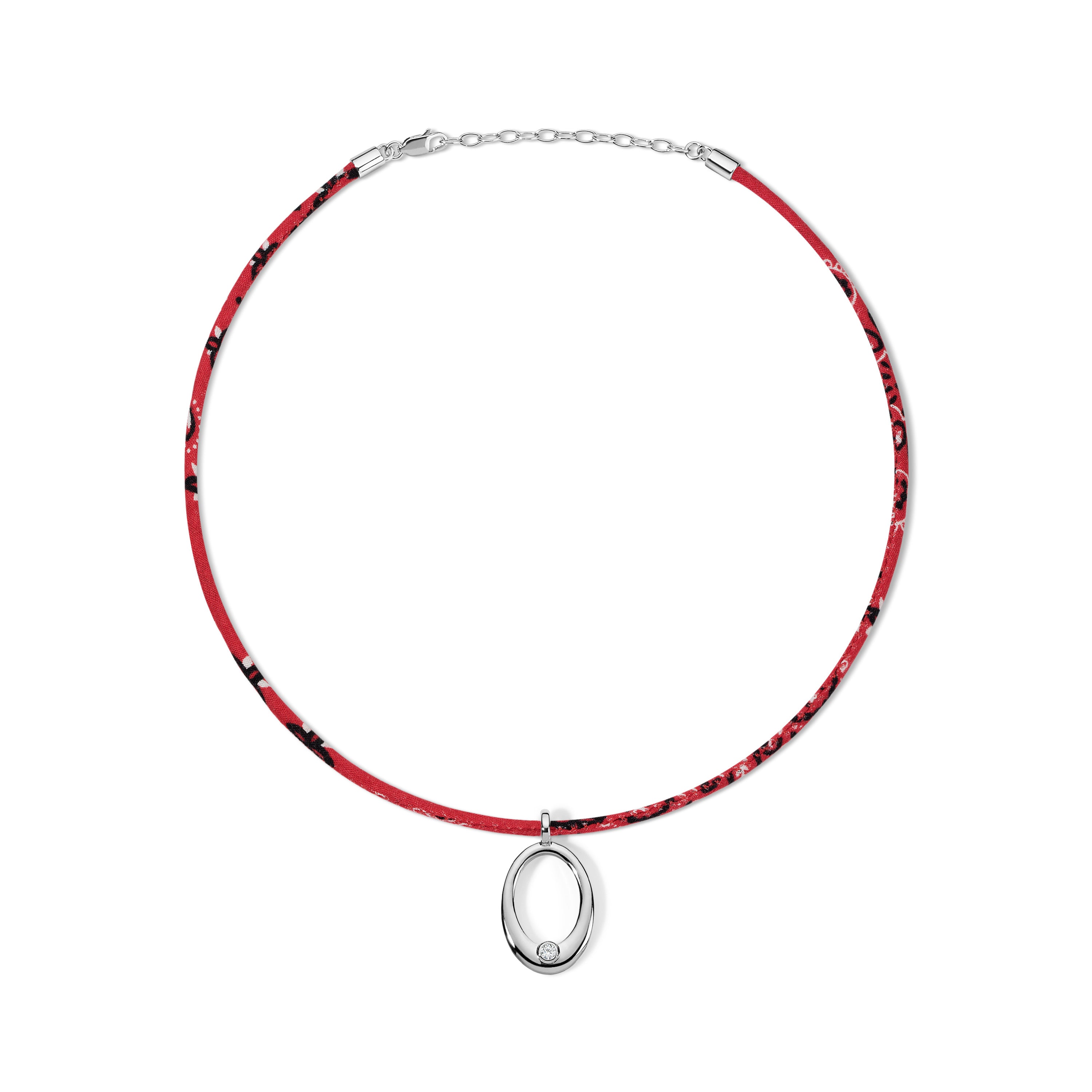 Edge Letter on Bandana Cord