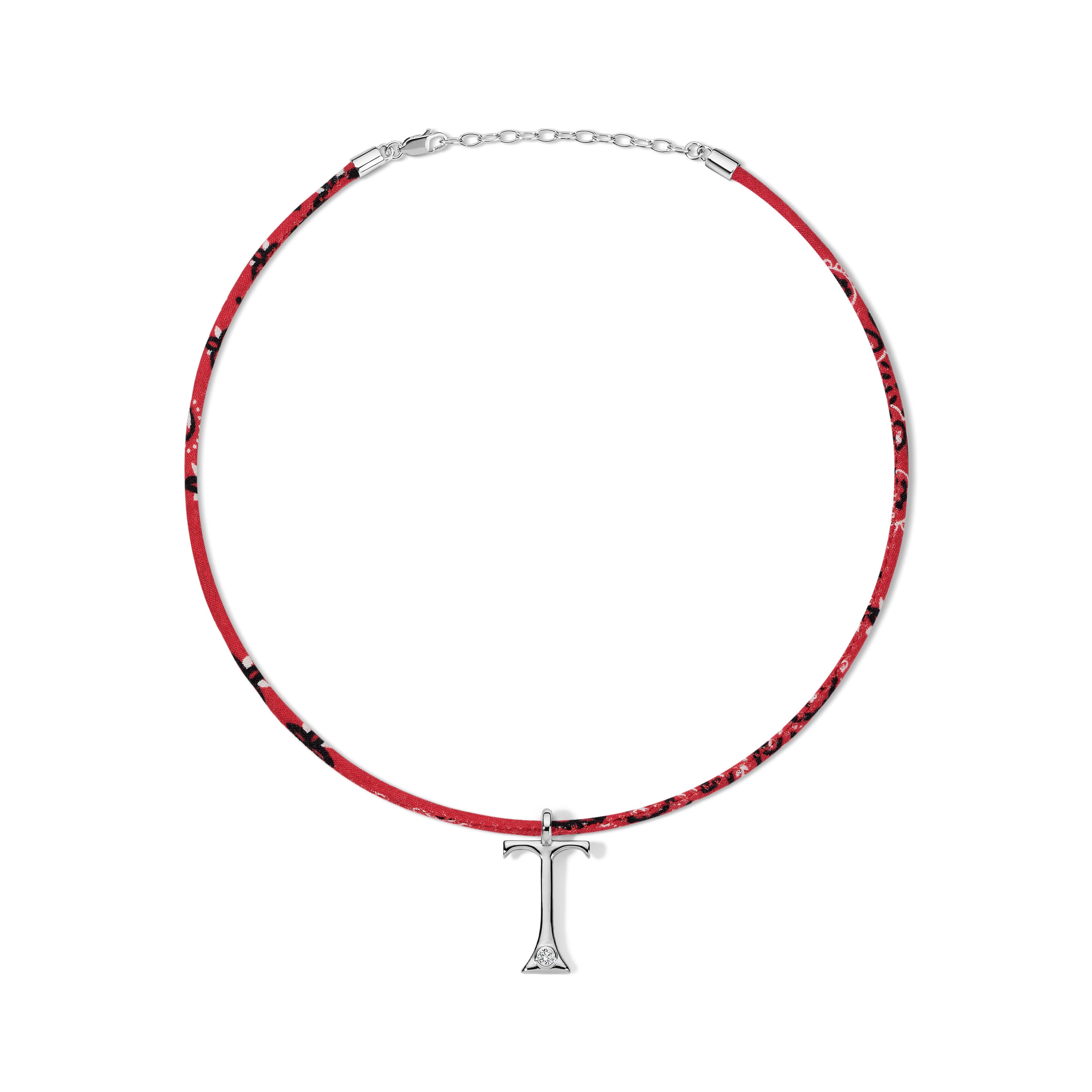 Edge Letter on Bandana Cord