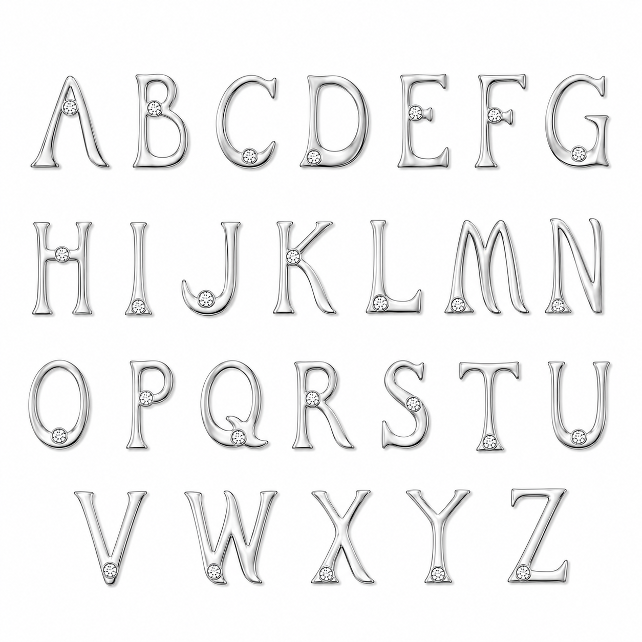 Edge Letter on Bandana Cord