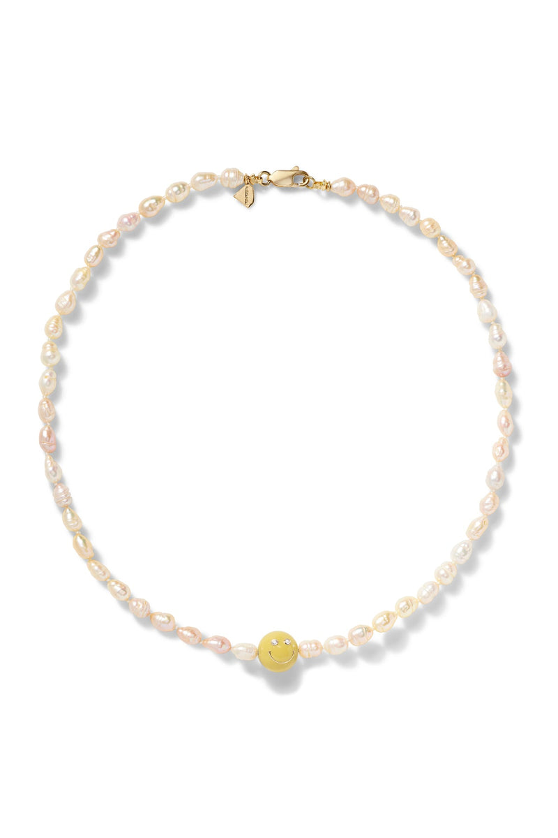 Don't Worry Pearl Necklace - In Stock