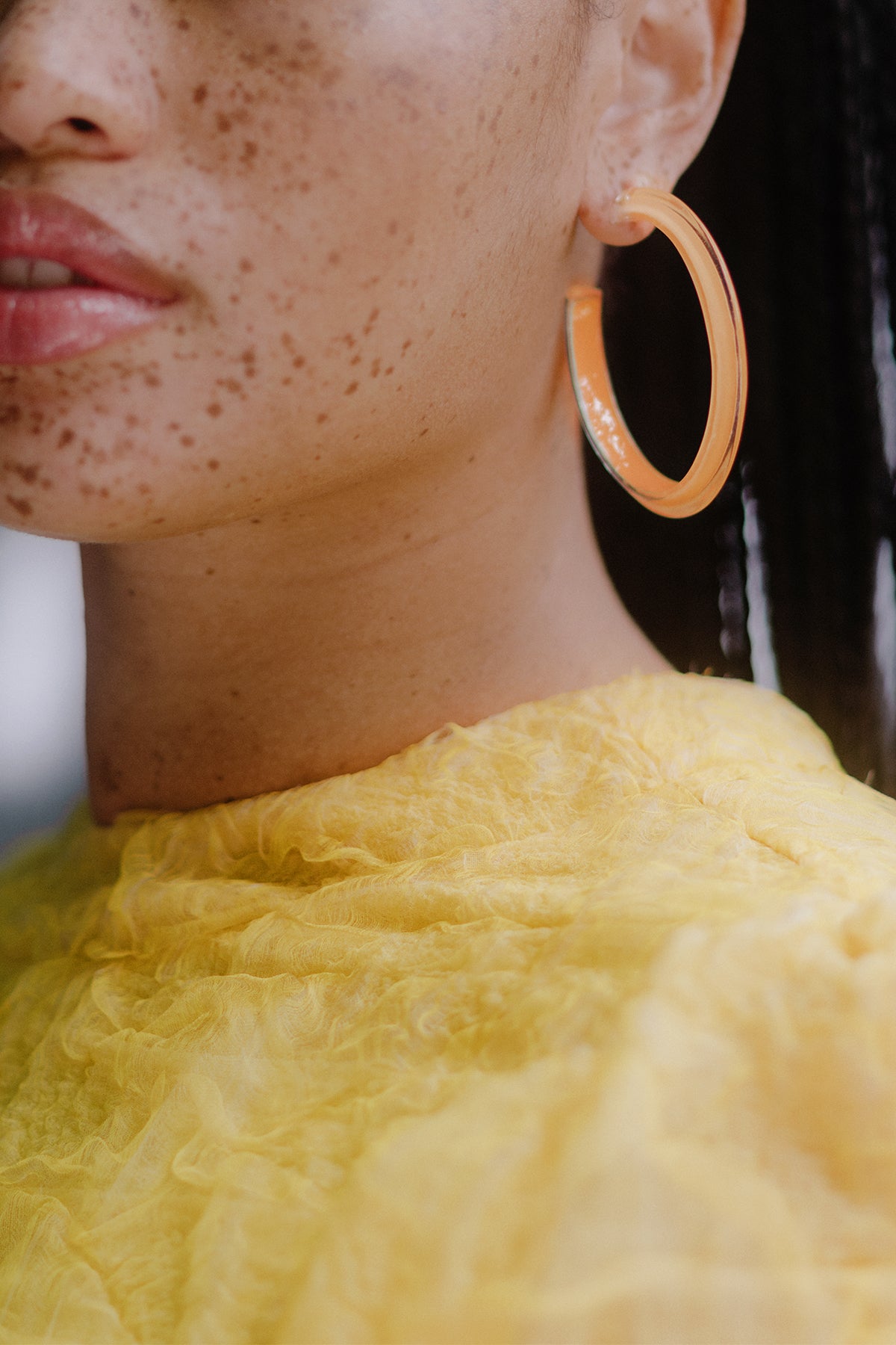 Medium Lucite Jelly Hoop™ Earrings