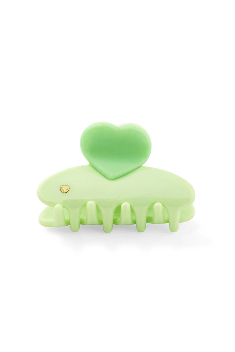 Small Heart Jelly Hair Clip