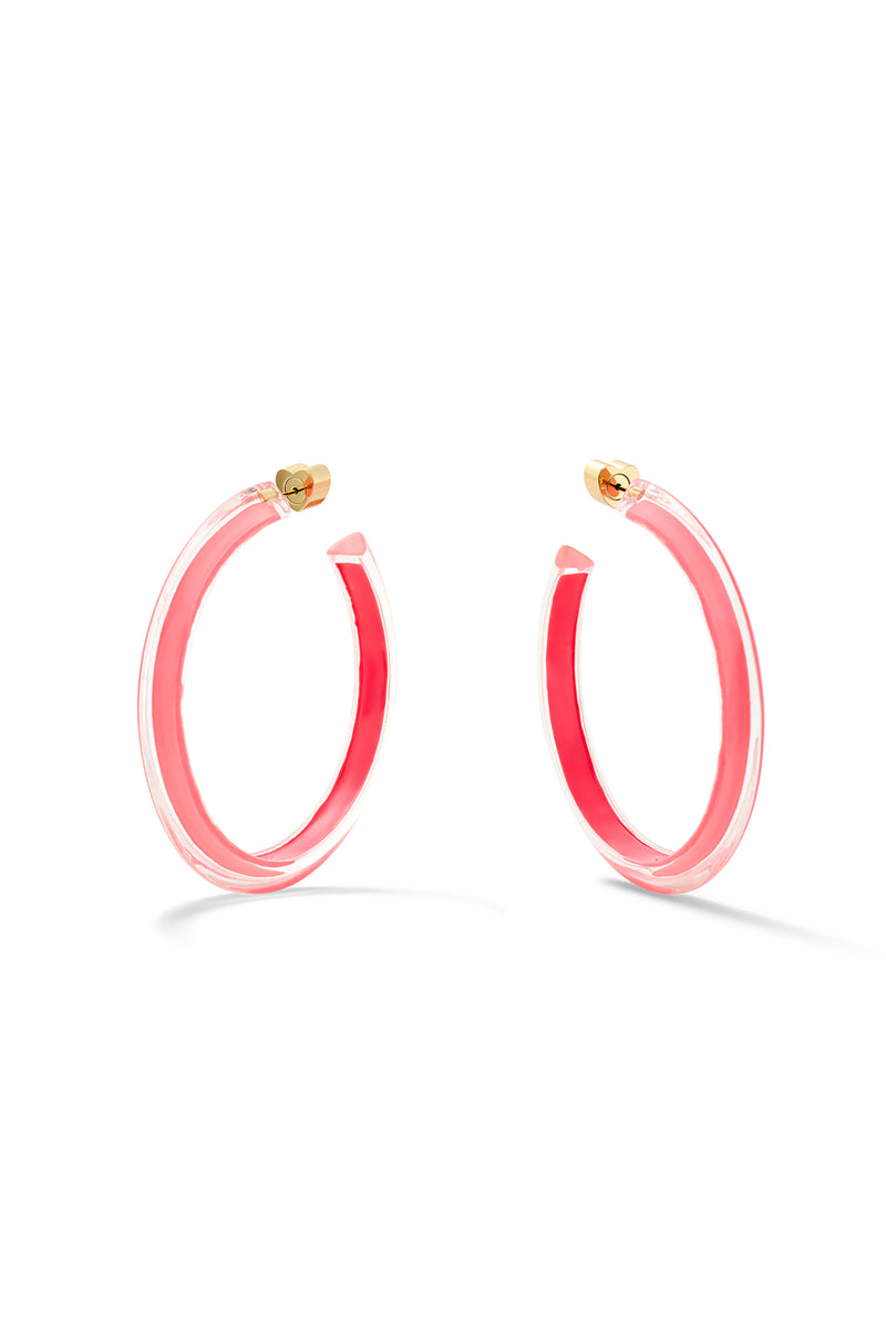 Medium Lucite Jelly Hoop™ Earrings